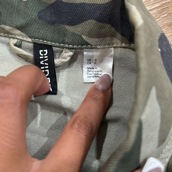 camo denim jacket - Picture 2 of 2